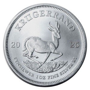2025 South Africa 1 oz Silver Krugerrand Coin