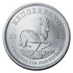 2025 South Africa 1 oz Silver Krugerrand Coin
