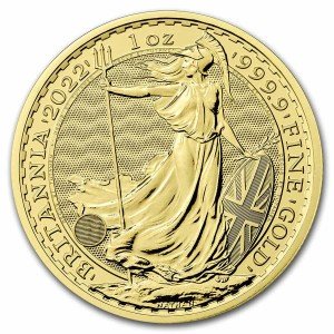 2022 Great Britain 1 oz Gold Britannia Coin