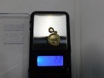 14k Yellow Gold Chinese Panda Coin Pendant