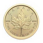 2025 $20 Canadian Maple Leaf Gold Coin 1/2 oz
