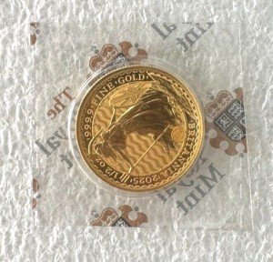 2025 King Charles 1/2 oz Gold Britannia Coin