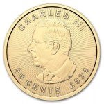 2024 1g Gold Maple Leaf Coin with Assay Card