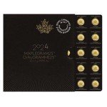 2024 1g Gold Maple Leaf Coin with Assay Card