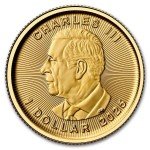2025 Canada Gold Maple Leaf 1/20 oz Coin