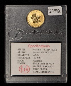 1997 $5 Canada 1/10 Gold Maple Leaf Coin
