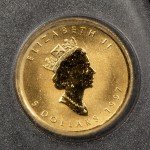 1997 $5 Canada 1/10 Gold Maple Leaf Coin