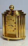 1960 Andre Wyler French Bronze Amphitheater Clock