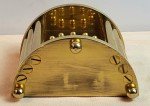 1960 Andre Wyler French Bronze Amphitheater Clock