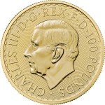 2025 Gold Britannia £100 1 oz Coin