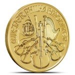 1/4 oz Austrian Gold Philharmonic Coin - Random Year