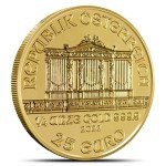 1/4 oz Austrian Gold Philharmonic Coin - Random Year