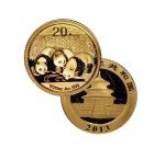 2013 20 Yuan .999 Gold Panda Coin 1/20 oz