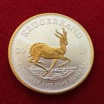 2018 South African Krugerrand 1 Oz Silver Coin