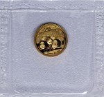 2013 20 Yuan .999 Gold Panda Coin 1/20 oz