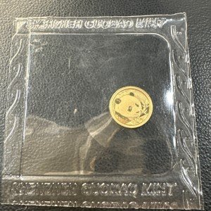 2018 China 1 Gram Gold Panda Coin 10 Yuan