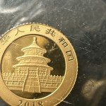 2018 China 1 Gram Gold Panda Coin 10 Yuan