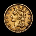 1836 Classic Head Gold Quarter Eagle Coin