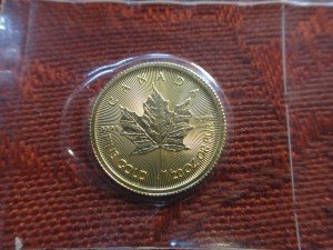 2020 Canada 1/20 Ounce Gold Maple Leaf Coin