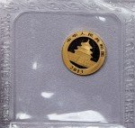 2013 20 Yuan .999 Gold Panda Coin 1/20 oz
