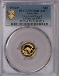 1996-P Australia $15 Kangaroo Nugget Gold Coin