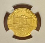 2015 Austria Gold Philharmonic 1/10 oz Coin