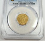 1851 P Gold Liberty Head Quarter Eagle Coin