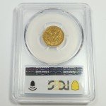 1851 P Gold Liberty Head Quarter Eagle Coin