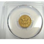 1851 P Gold Liberty Head Quarter Eagle Coin
