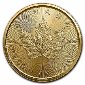 2023 Canada 1/4 oz Gold Maple Leaf Coin