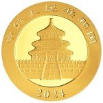 2024 100 Yuan Gold Chinese Panda Coin 8g