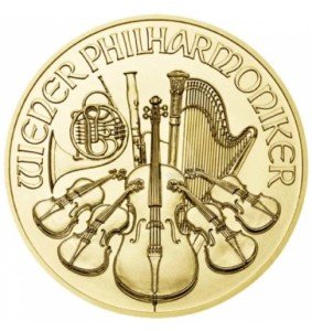 2023 Austrian Philharmonic 1/25 oz Gold Coin