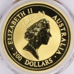 1997 Australia 2 oz Gold Red Kangaroo Coin