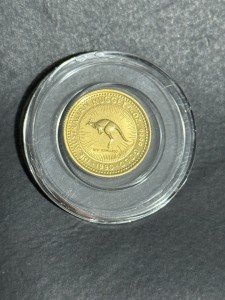 1990 1/10 oz Australian Nugget Red Kangaroo Gold