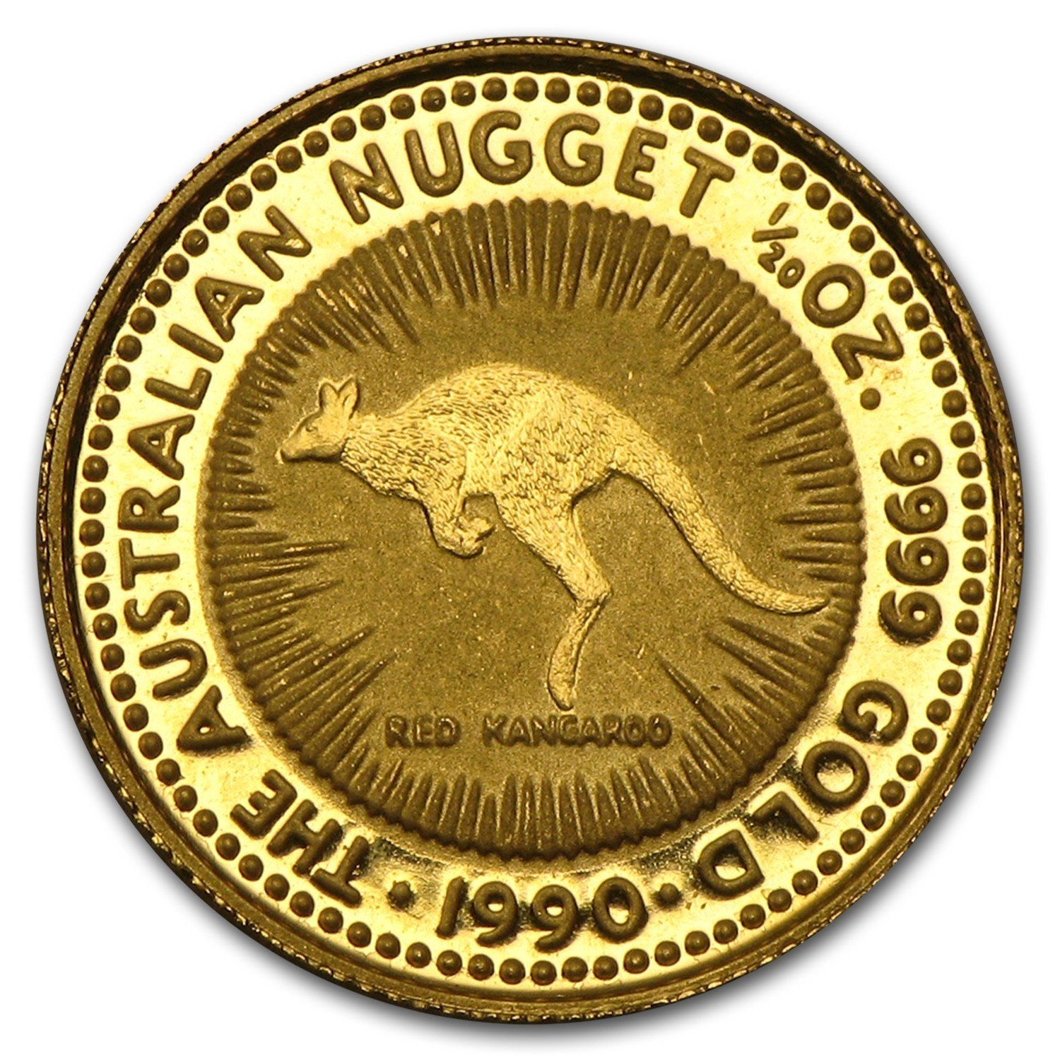 Australia 1/20 oz Gold Kangaroo Coin