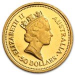 Australia 1/2 oz Gold Kangaroo Coin - Random Year