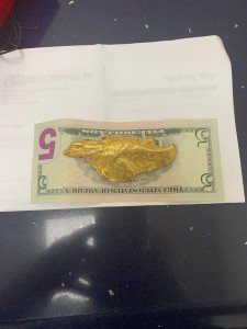 Australian Gold Nugget Seal - 8.26 Ounces