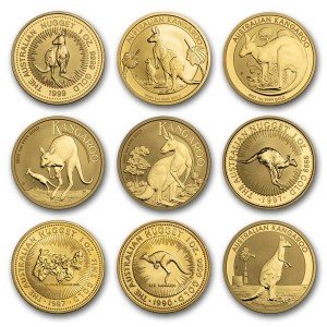 1 oz Australia Gold Kangaroo Coin - Random Year