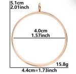 Krugerrand Pendant with Double-Sided Glass Bezel