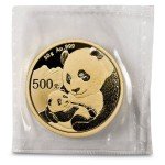 30g Chinese Gold Panda Coin - Random Year