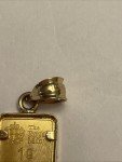 1 Gram Britannia Gold Bar in 14kt Bezel