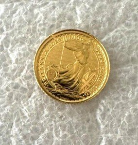 2025 King Charles Gold Britannia 1/10 oz Coin