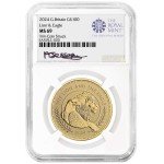 2024 U.K. £100 1-oz Gold Britannia Coin