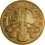 1998 1 oz Austrian Gold Philharmonic Coin