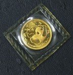 1985 China 5 Yuan Gold Panda Coin 1/20 Oz