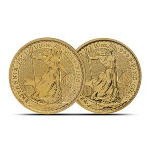 1/10 oz British Gold Britannia Coin