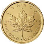 2016 1/2 oz Canadian Gold Maple Leaf Coin