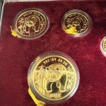 1986 Chinese Panda Gold Proof Coin Set