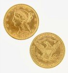 $5 Half Eagle Liberty Head Gold Coin