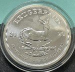 2020 South Africa 1 oz Silver Krugerrand Coin